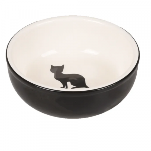 Flamingo Comedouro Ceramica Gato Nala