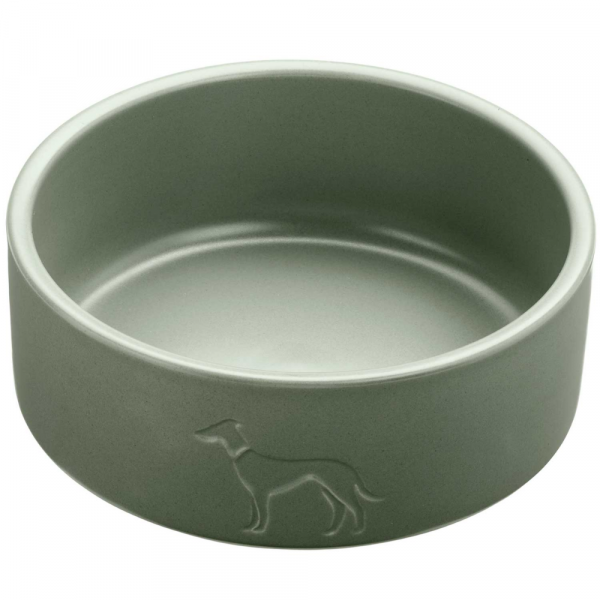 Comedouro Ceramica Osby 350Ml Khaki
