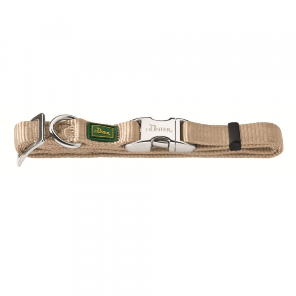 Hunter Coleira Alu-Forte Bege