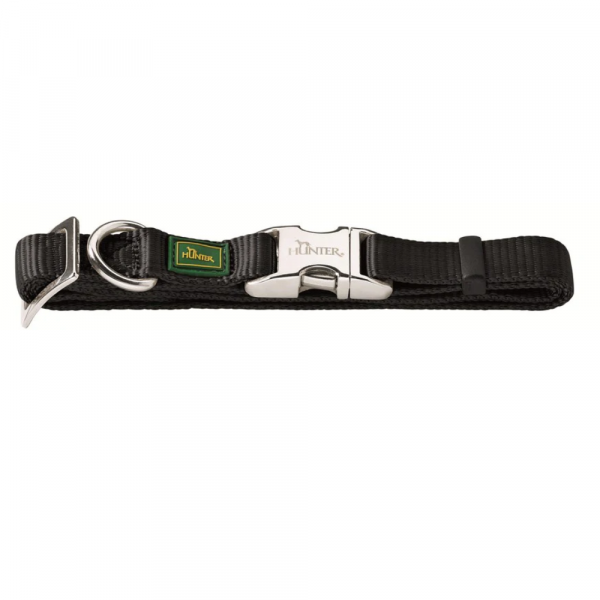 Hunter Coleira Alu-Forte Preto
