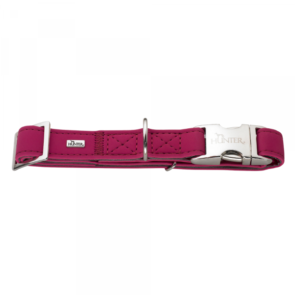 Coleira Softie Alu-Forte, Nobuck Rosa