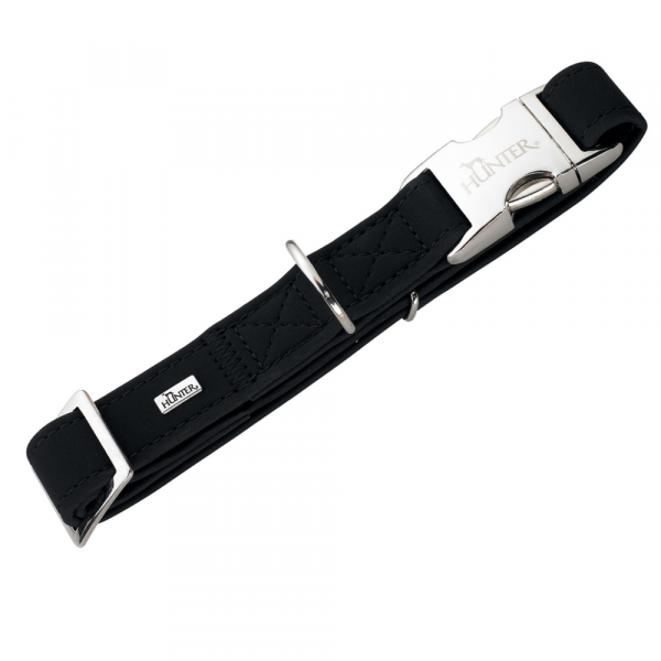 Hunter Coleira Softie Alu-Forte Preto