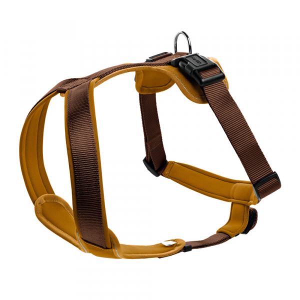Hunter Peitoral Neopren Castanho/Caramelo