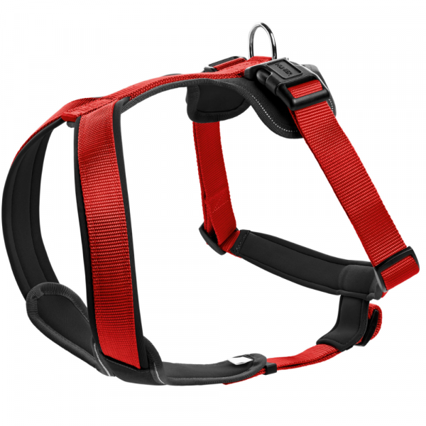 Hunter Peitoral Neopren Vermelho/Preto