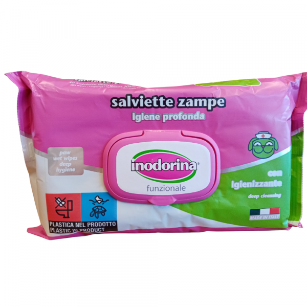 Inodorina Toalhitas Para Patas 40 UND
