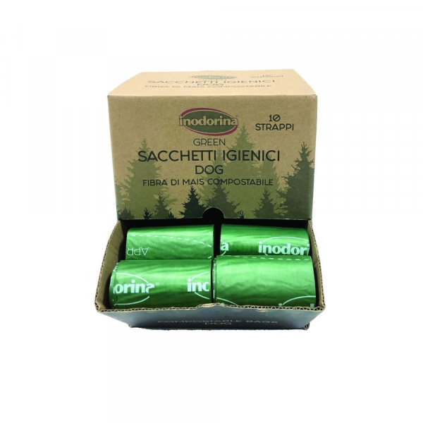 Inodorina Green Sacos Excrementos Rolo