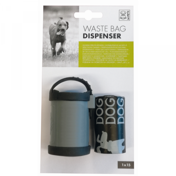 M-Pets Dispensador Sacos Excrementos + Recarga