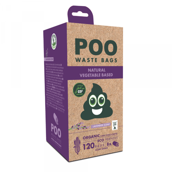 Sacos Excrementos Poo Lavanda