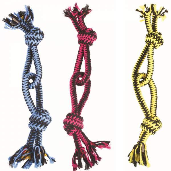 M-Pets Brinquedo Cao Twist Corda-Oito