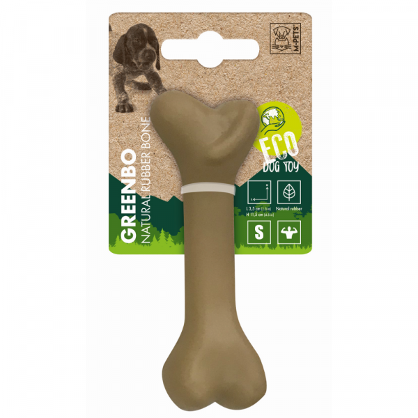 M-Pets Greenbo Natural Rubber Bones S