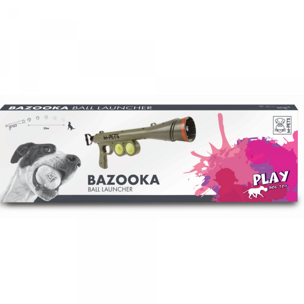 Brinquedo Cão Bazooka Ball Laucher