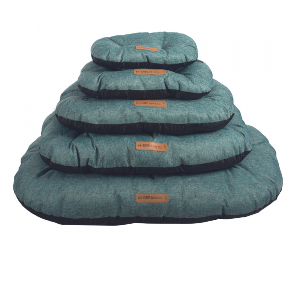 M-Pets Colchao Oval Oleron Azul