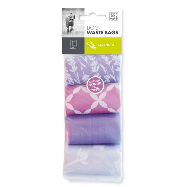 M-Pets Sacos Excrementos Lavanda