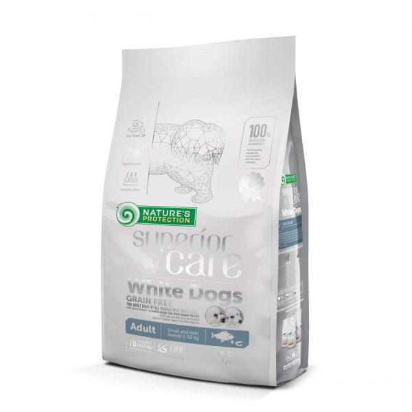 White Dogs Grain Free White Fish Adult Small and Mini Breeds