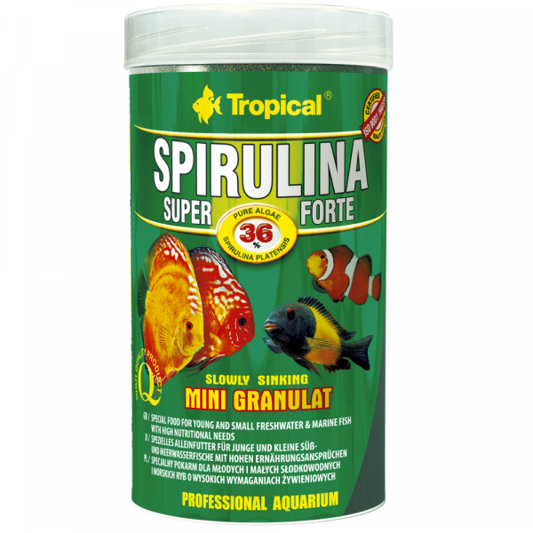 Tropical Super Spirulina Forte Mini Granulat