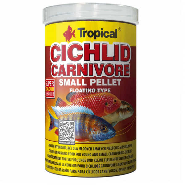 Tropical Cichlid Carnivore Small Pellet