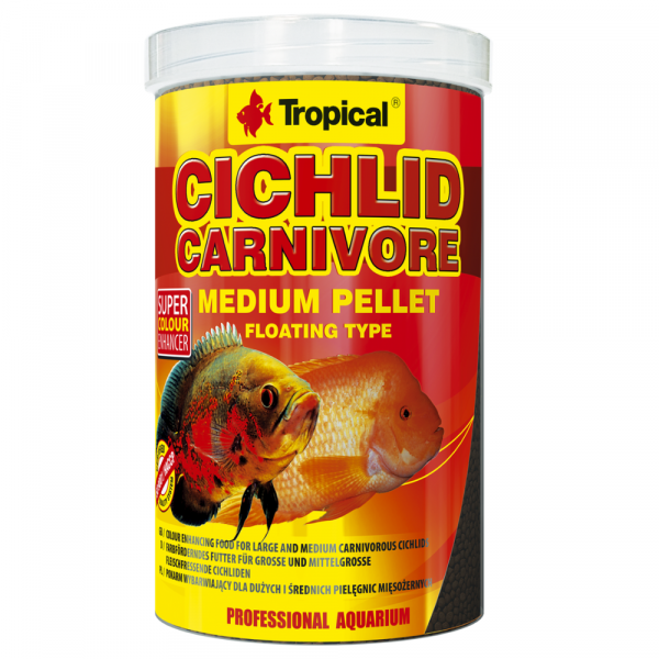 Tropical Cichlid Carnivore Medium Pellet