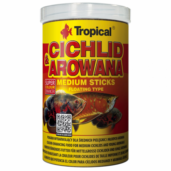 Tropical Cichlid & Arowana Medium Sticks