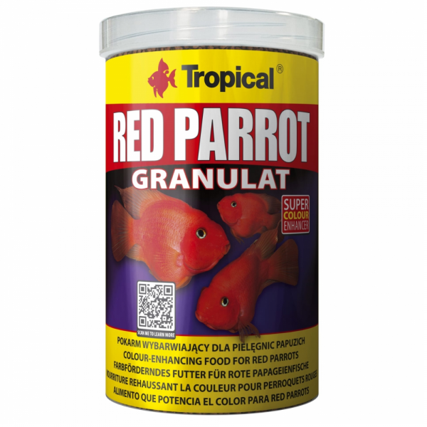 Tropical Red Parrot Granulat