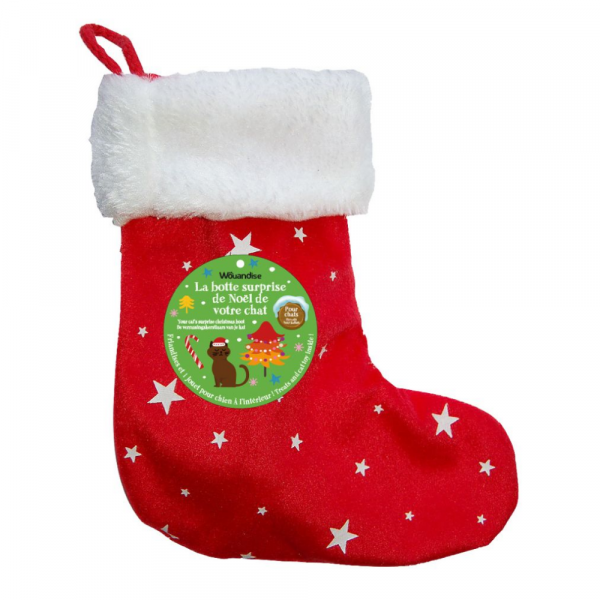 Meia Natal Para Gato