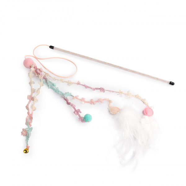 Knotty Habit - Long Butterfly Wand Pink - Image 3