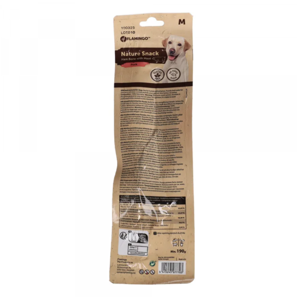 Snack Natural Ham Bone with Meat 190-300 GR - Image 2