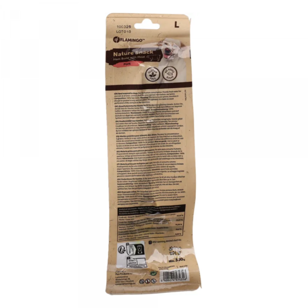 Snack Natural Ham Bone with Meat 300-500 GR - Image 2