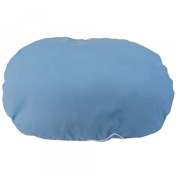 Almofada Oval Comfort Line Happy Days Light Blue