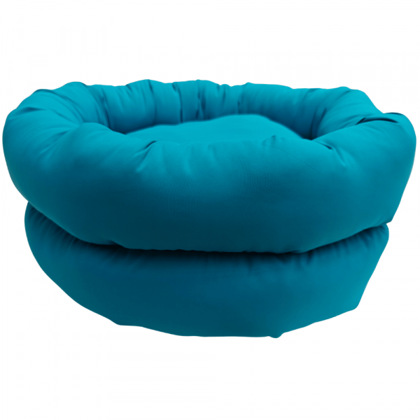 Cama Dupla 50 CM Comfort Line Happy Days Azul Turquesa