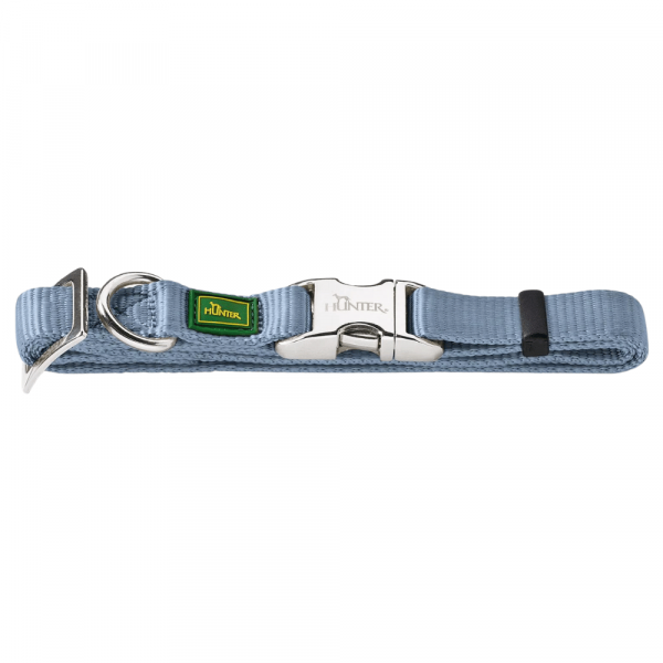 Hunter Coleira Alu-Forte Azul Celeste