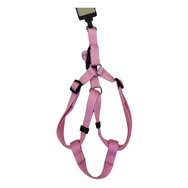 Peitoral Rosa Claro C/Fecho Segurança