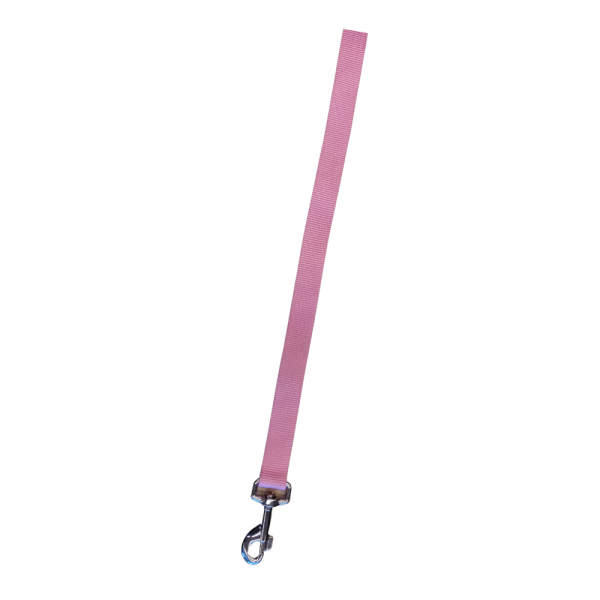 Trela Nylon Rosa Claro