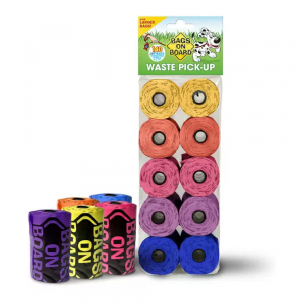 Bags on Board Recarga Sacos Excrementos Rainbow (10*14)