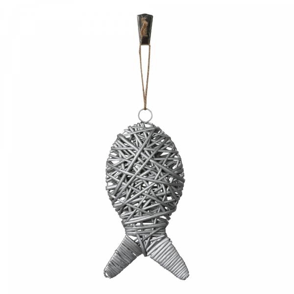 Decoração Natal Peixe 30x14 CM