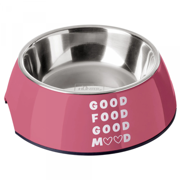 Comedouro Melamine Chester Rosa