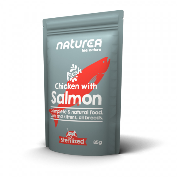 Naturea Wetfood Gato Frango com Salmão