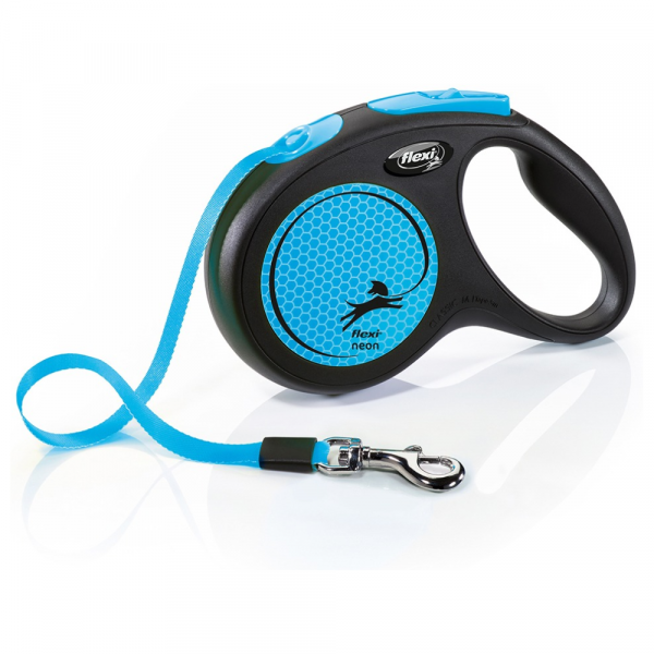 Flexi New Neon Fita Azul