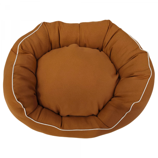 Cama Oval Eco Caramelo